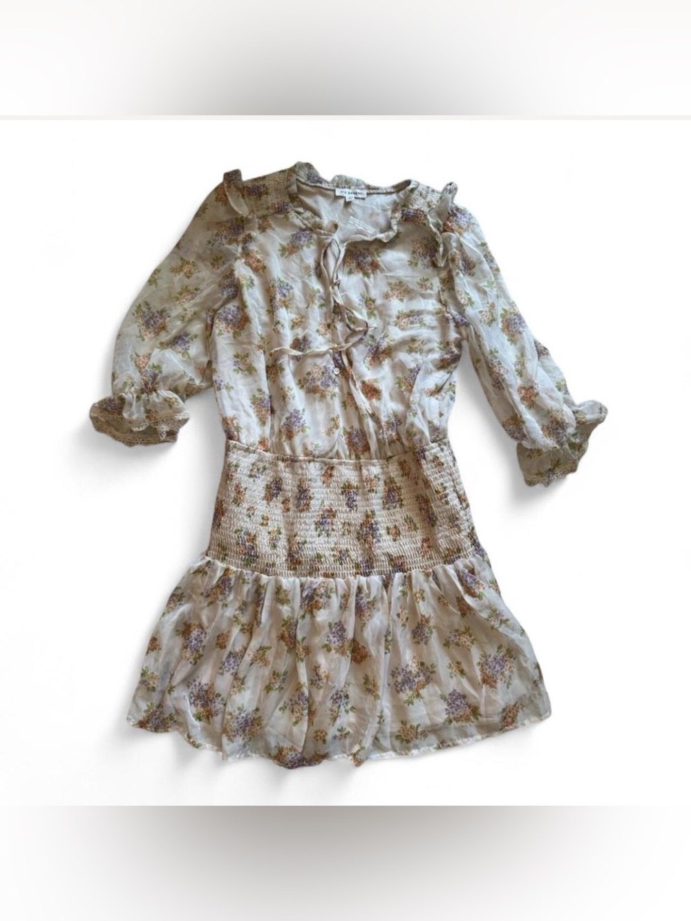 NWT blu pepper floral mini dress